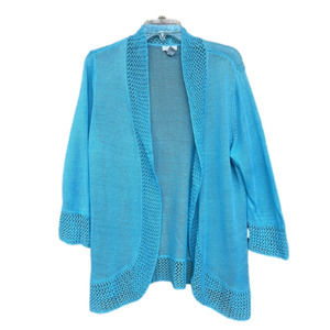 Chicos turquoise sweater